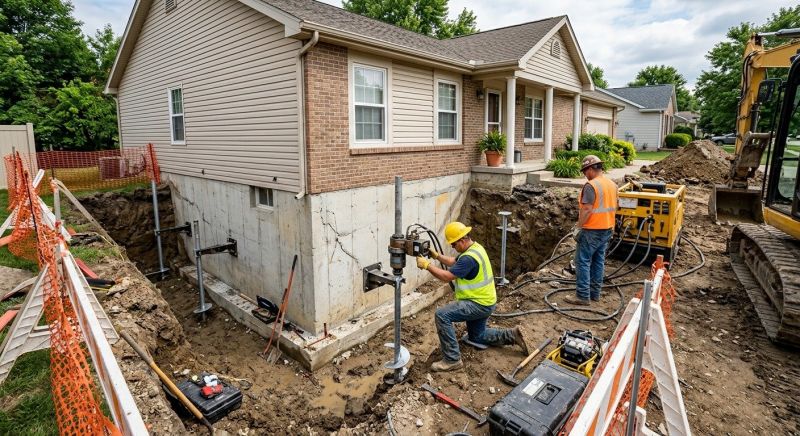 Building Foundation Repair in Roselle Park, NJ