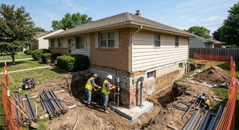 Building Foundation Repair in Saddle Brook, NJ