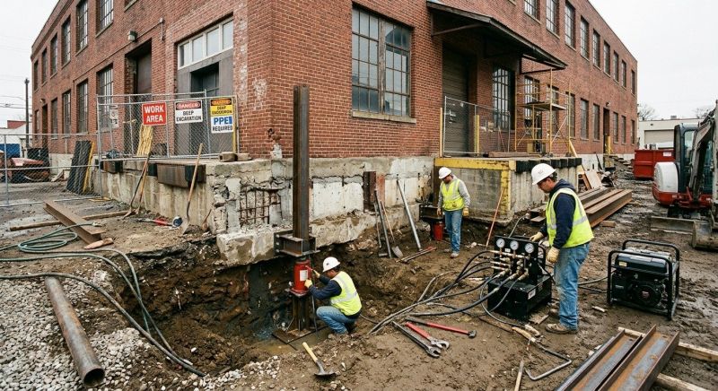 Building Foundation Repair in Short Hills, NJ