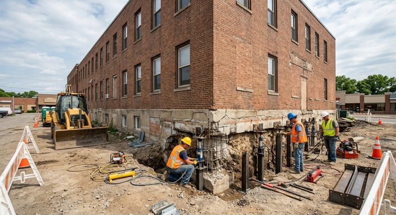 Commercial Foundation Repair in Nutley, NJ