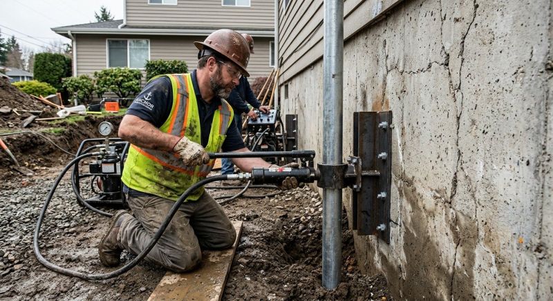 Concrete Foundation Leveling in Mendham, NJ