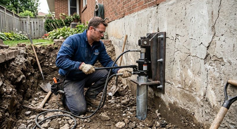 Concrete Foundation Leveling in Mendham, NJ