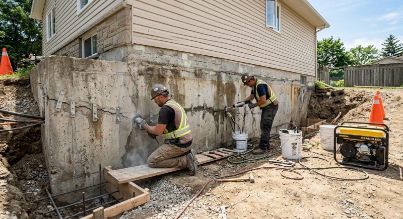 Concrete Foundation Repair in Newark, NJ