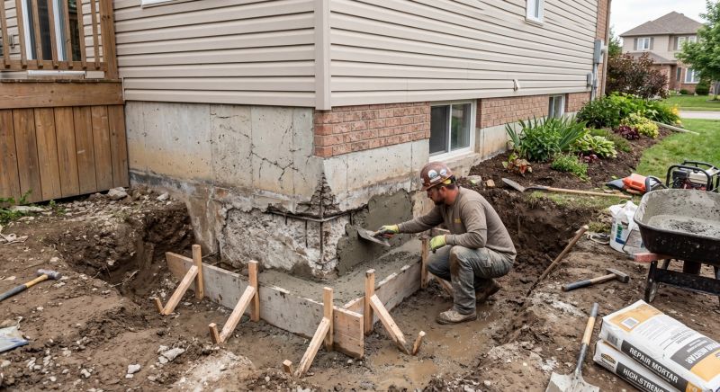 Concrete Foundation Repair in Passaic County, NJ
