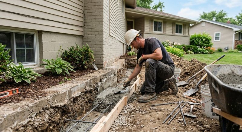 Concrete Foundation Repair in Rockaway, NJ