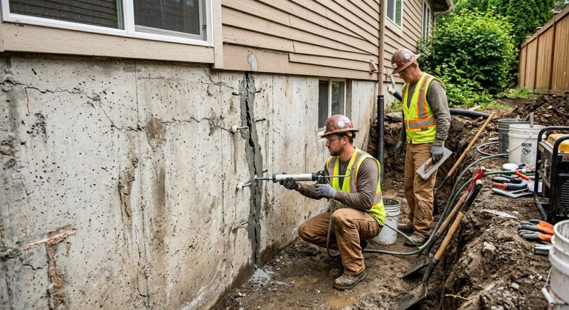 Cracked Foundation Repair in Montclair, NJ
