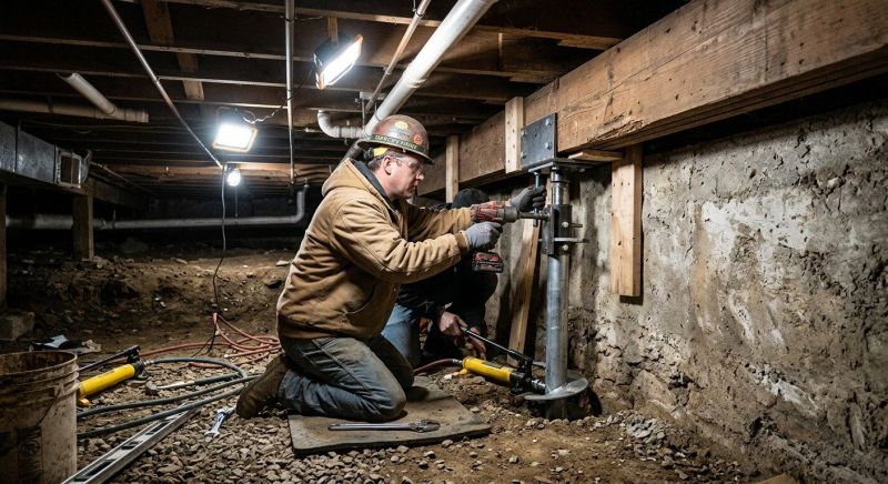 Crawlspace Foundation Repair in Newark, NJ