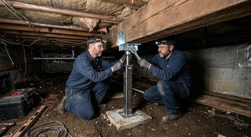Crawlspace Foundation Repair in Saddle Brook, NJ