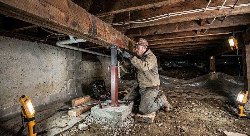 Crawlspace Foundation Repair in Saddle Brook, NJ