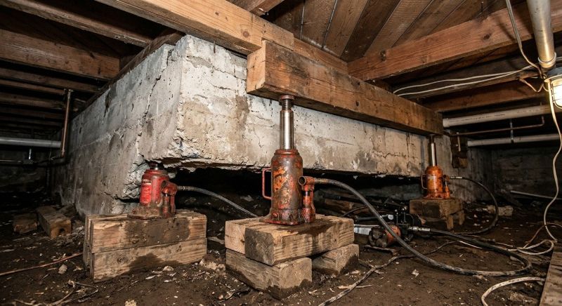 Foundation Jacking in Middlesex, NJ