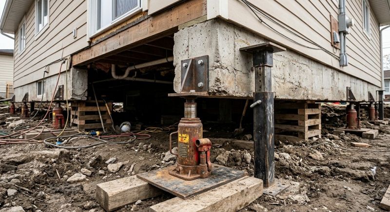 Foundation Jacking in Middlesex, NJ