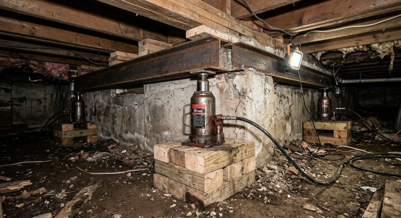 Foundation Jacking in Oak Ridge, NJ