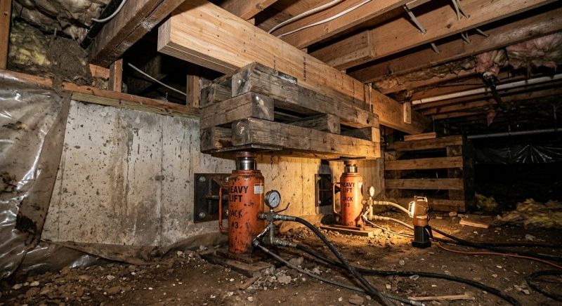Foundation Jacking in Oakland, NJ