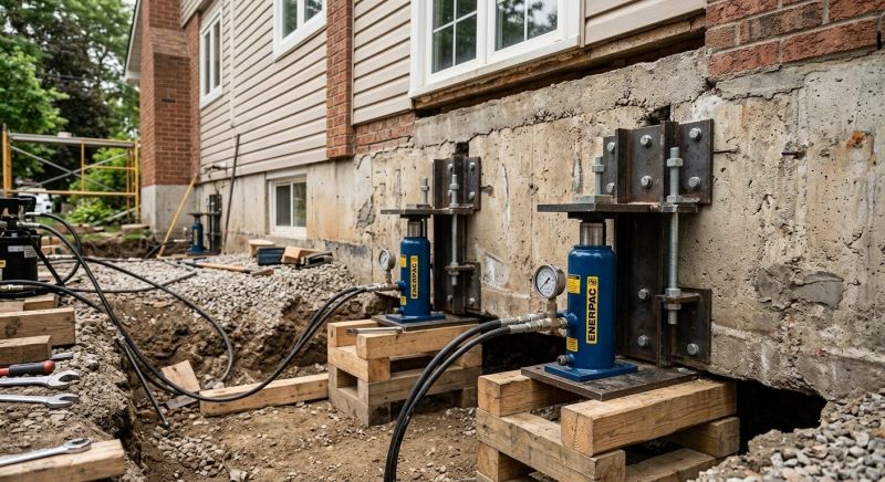 Foundation Jacking in Randolph, NJ
