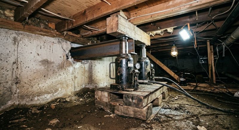 Foundation Jacking in Stirling, NJ
