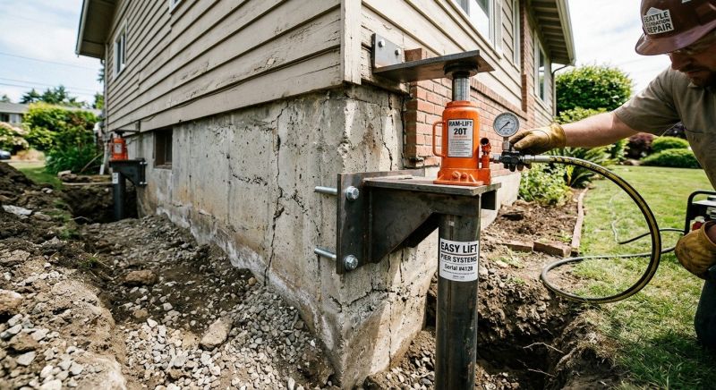 Foundation Lifting in Mendham, NJ