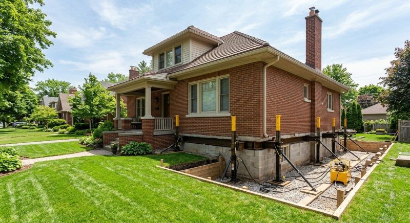 Foundation Lifting in Pequannock, NJ