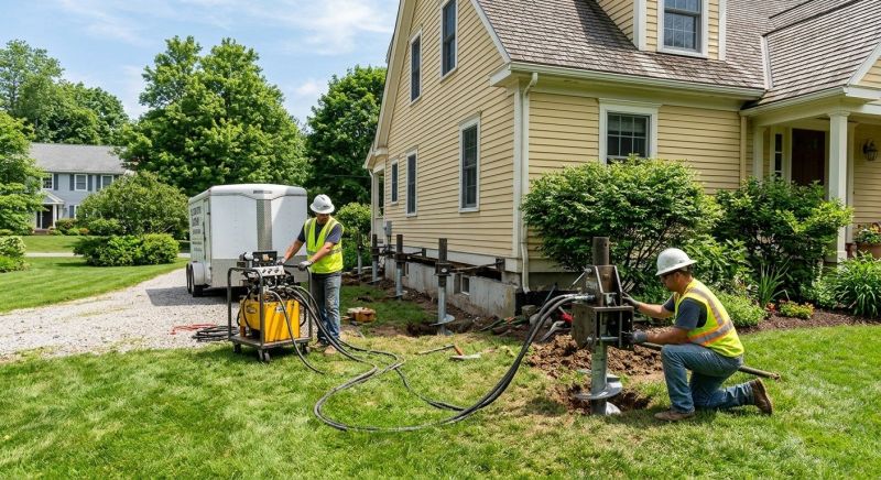 Foundation Lifting in Teaneck, NJ