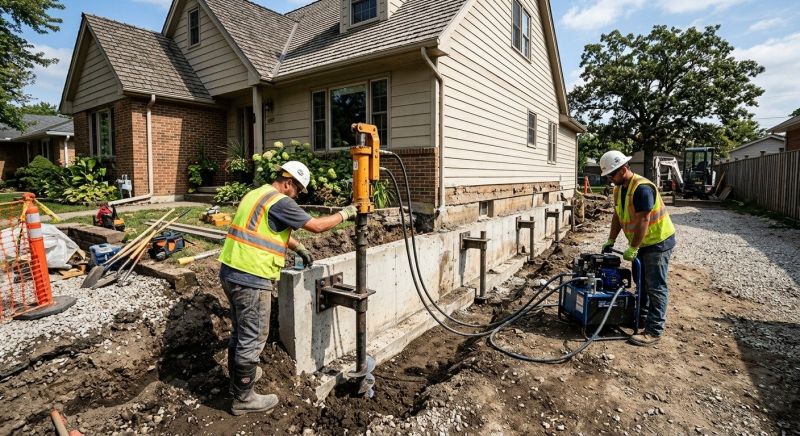 Foundation Stabilizing in Nutley, NJ