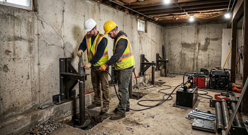 Foundation Stabilizing in Montclair, NJ