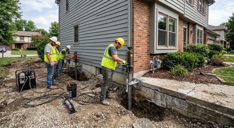 Foundation Stabilizing in Park Ridge, NJ