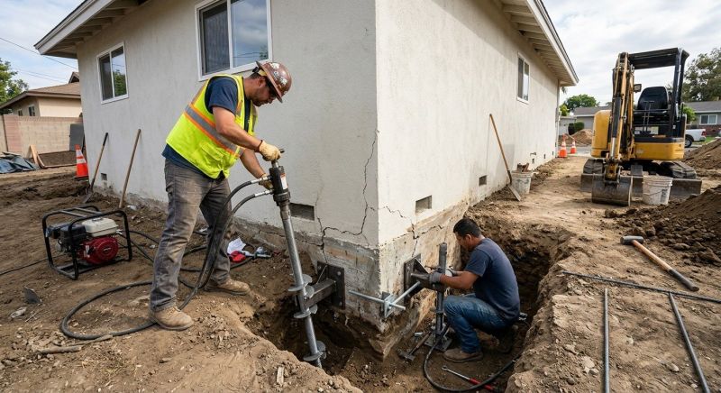 Foundation Stabilizing in South Hackensack, NJ