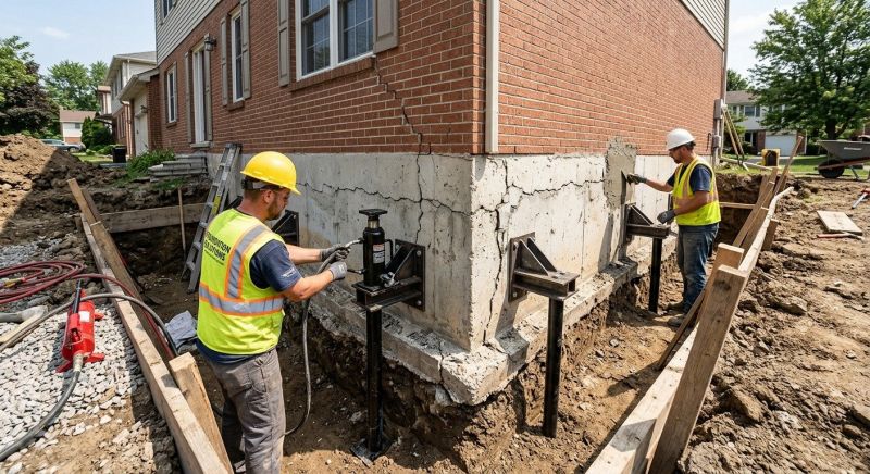 Foundation Structural Repair in Mendham, NJ