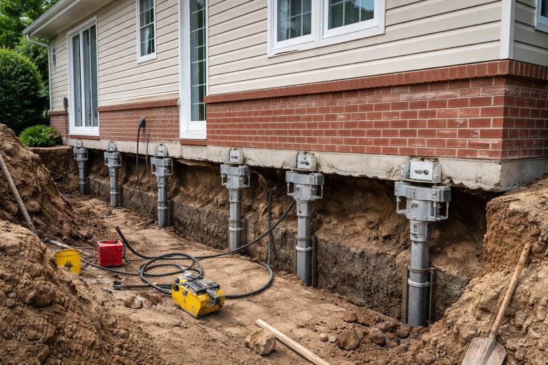 Foundation Underpinning in Nutley, NJ