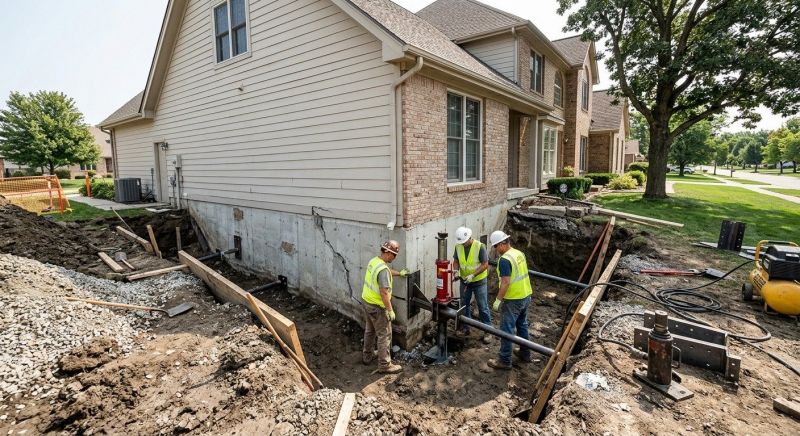 House Foundation Repair in Newark, NJ