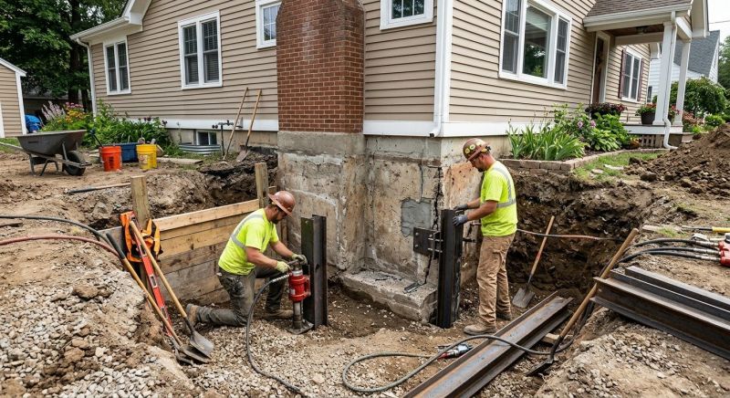 House Foundation Repair in Piscataway, NJ