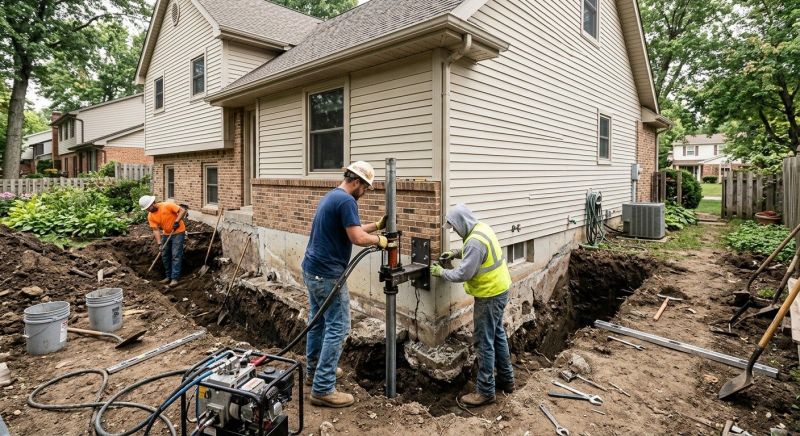 House Foundation Repair in Piscataway, NJ