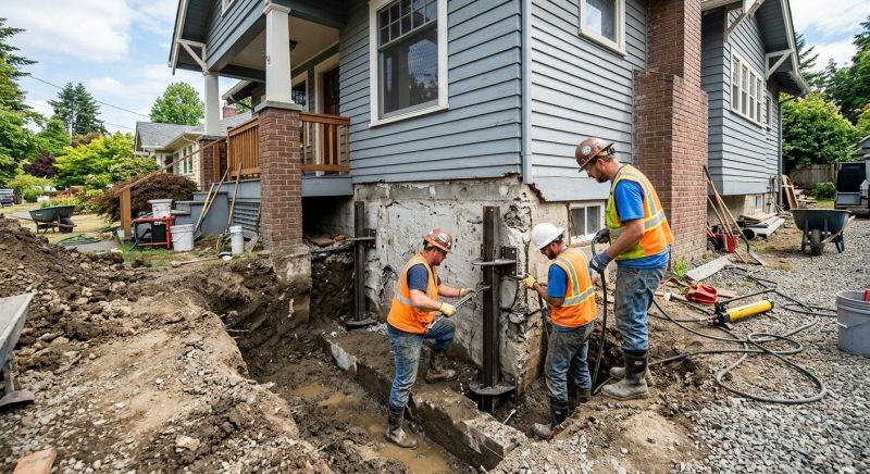 House Foundation Repair in West Milford, NJ