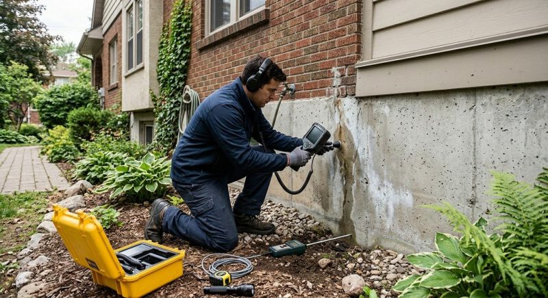 Leaking Foundation Repair in Nutley, NJ