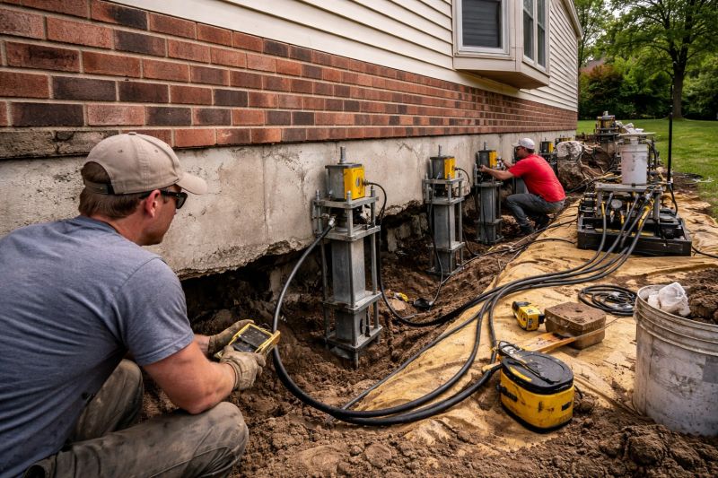 Settling Foundation Service in Randolph, NJ