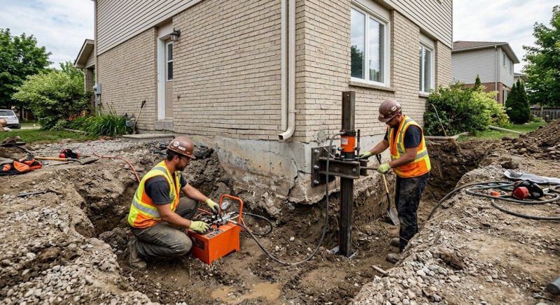 Sinking Foundation Repair in Bloomingdale, NJ
