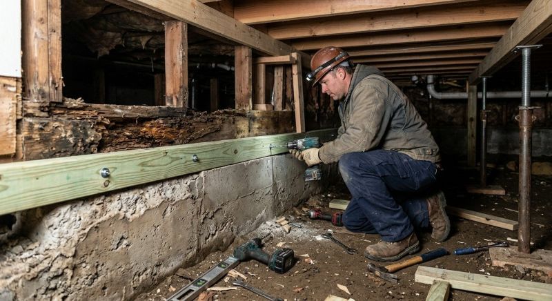 Sinking Foundation Repair in Montclair, NJ