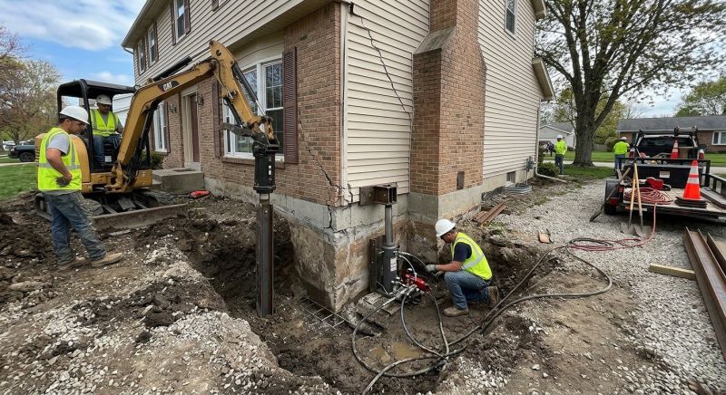 Sinking Foundation Repair in West Milford, NJ