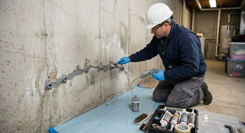 Structural Crack Repair in Nutley, NJ