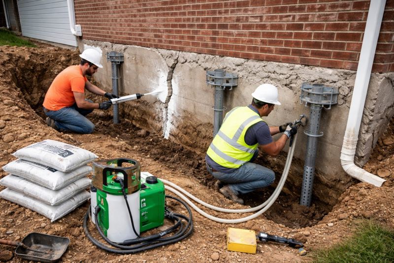 Structural Foundation Repair in Park Ridge, NJ