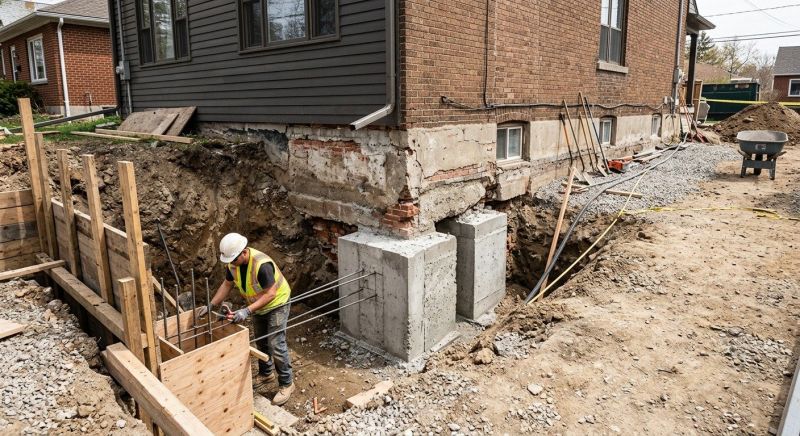 Structural Underpinning in Nutley, NJ