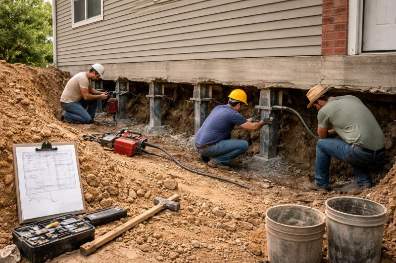 Structural Underpinning in Nutley, NJ