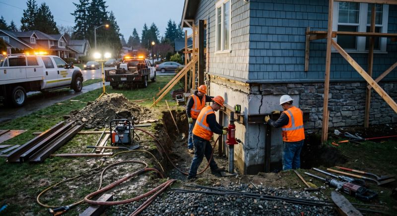 Building Foundation Repair in Passaic County, NJ