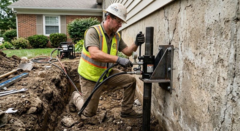 Concrete Foundation Leveling in Perth Amboy, NJ