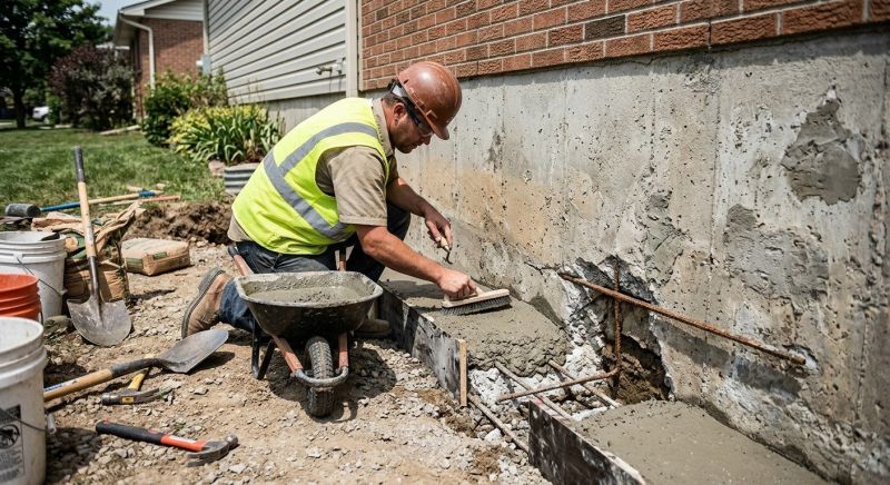 Concrete Foundation Repair in Union City, NJ