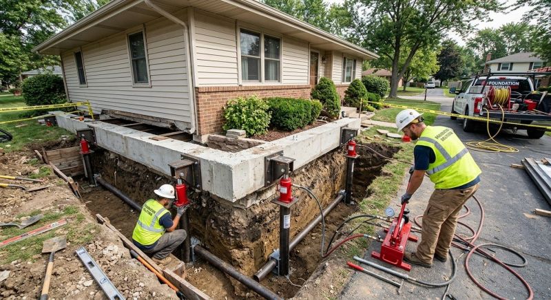 Foundation Jacking in Morris County, NJ
