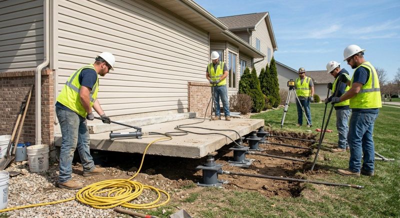 Foundation Lifting in Metuchen, NJ