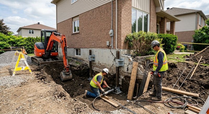 Home Foundation Repair in Stirling, NJ